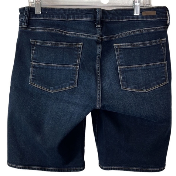 Kut from the Kloth Catherine Boyfriend Short Women 8 Dark Blue Zip 10" Inseam - Picture 2 of 4